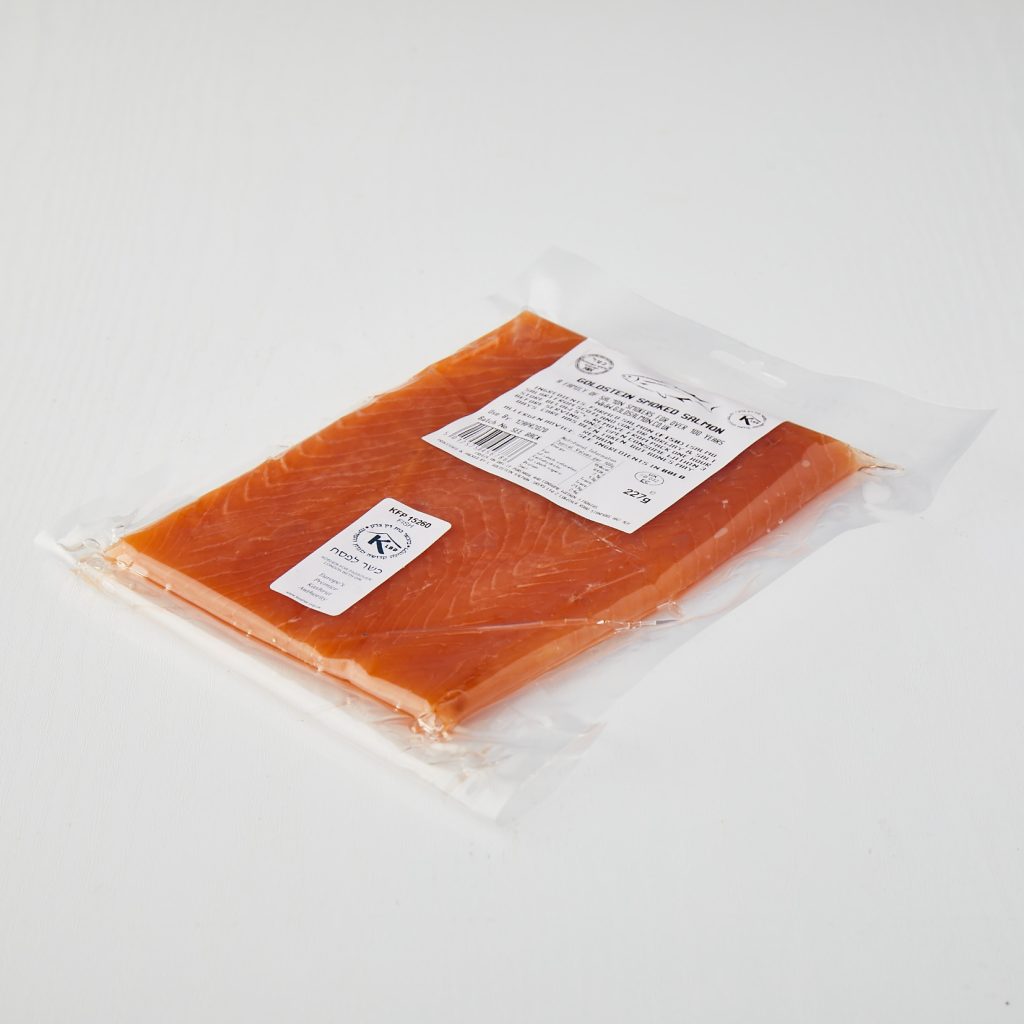 Smoked Salmon Kosher Smoked Salmon Vacuum Pack (200g) Yummies Deli