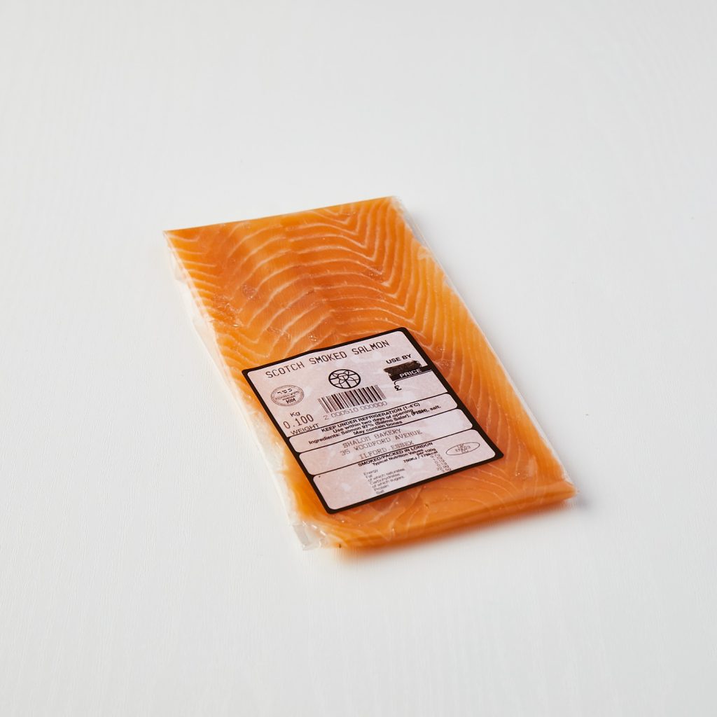 Smoked Salmon Kosher Smoked Salmon Vacuum Pack (114g) Yummies Deli