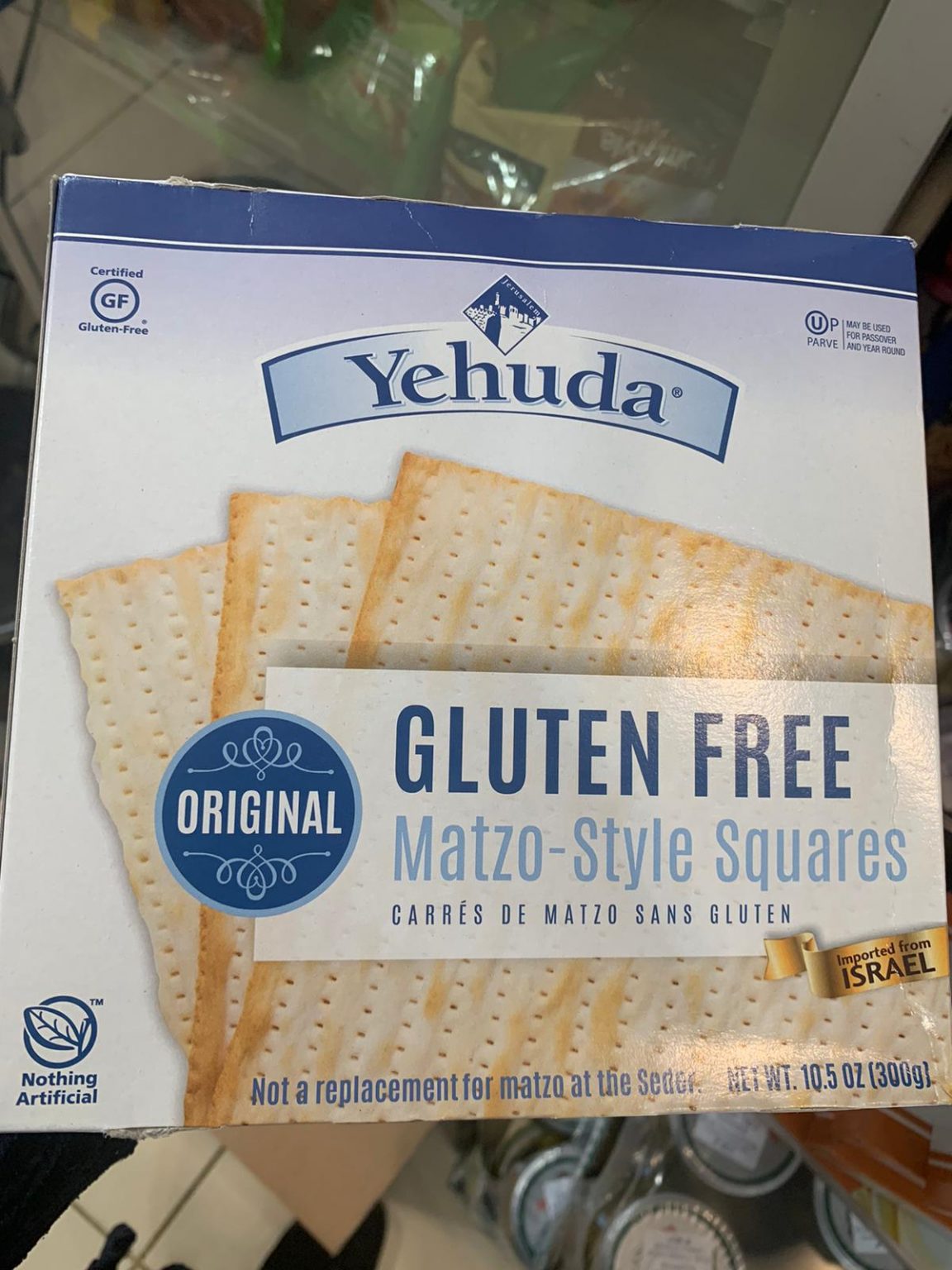 Matzos Yehuda gluten free Matzos (300g) Yummies Deli